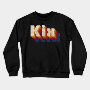 retro vintage Kix Crewneck Sweatshirt